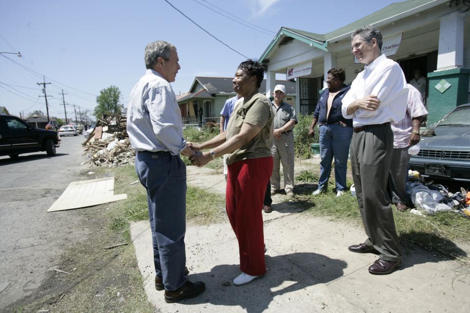 President George W. Bush Visits New Orleans in 2006