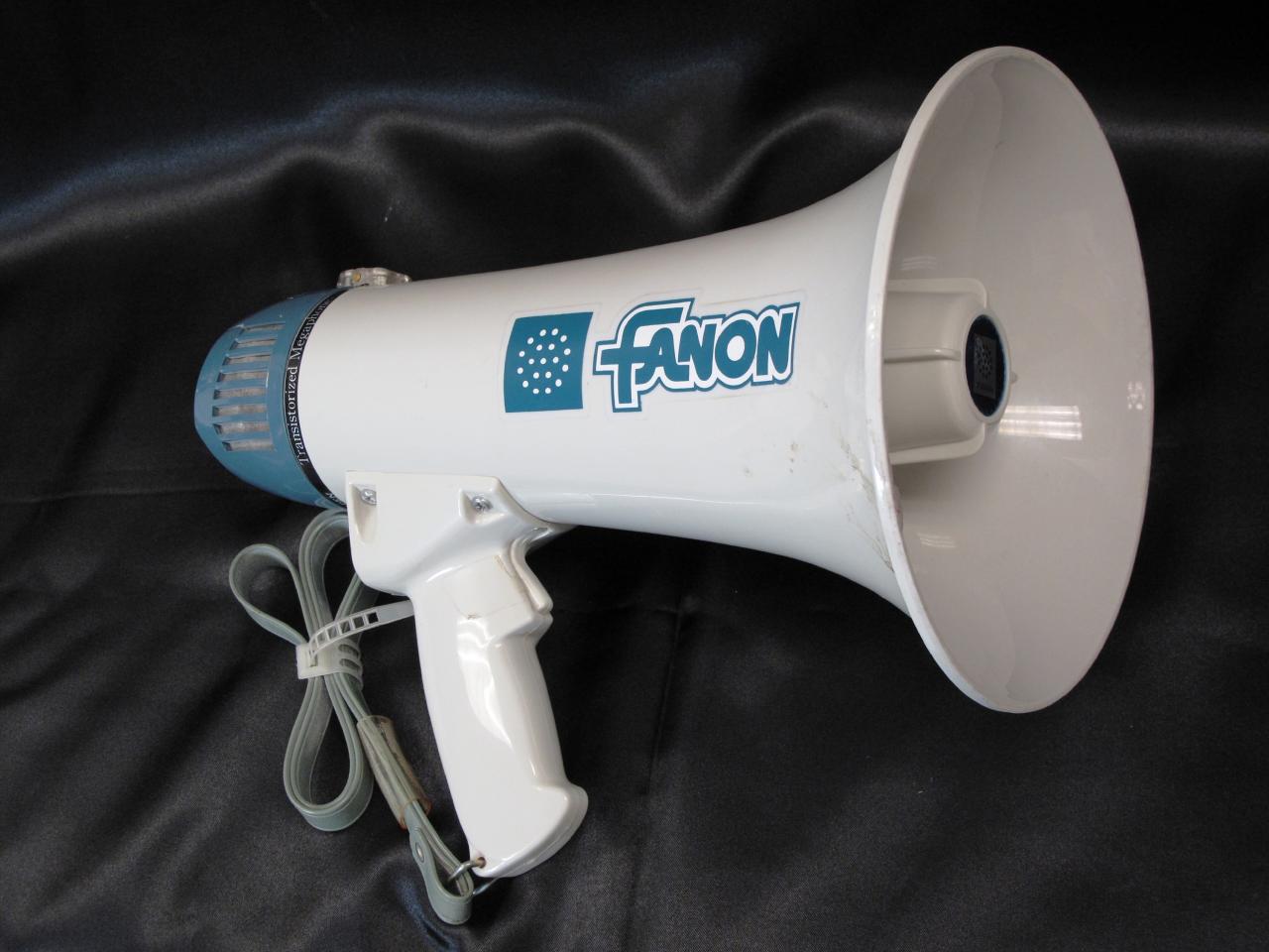 From our artifact collection: The Fanon MP-5 bullhorn President George W. Bush used to speak to the first responders working at Ground Zero when he visited New York City on September 14, 2001. DO.203303 