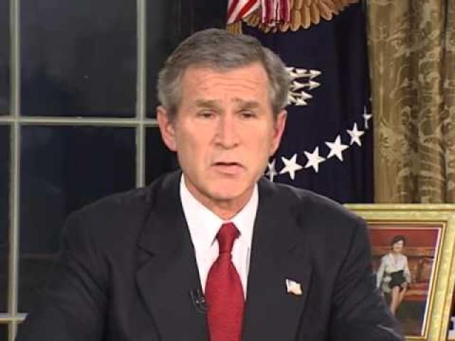 Address to the Nation on Iraq Use of Force.