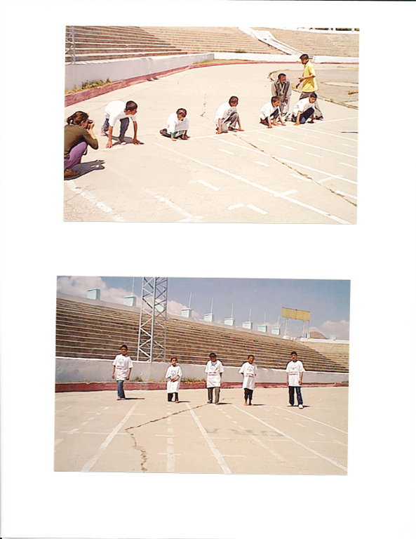 Letter dated May 30, 2003 from Timothy Shriver about the Special Olympics athletes training in Kabul, Afghanistan.