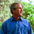 President George W. Bush visits the Santa Monica Mountains National Recreation Area, August 15, 2003, in Thousand Oaks, California. (P32932-06)