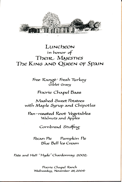 Luncheon for King Juan Carlos and Queen Sofia of Spain