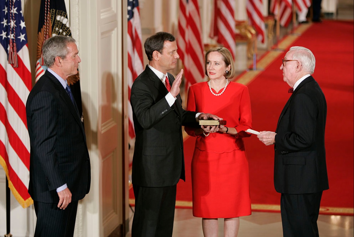 Swearing-In of Supreme Court Chief Justice John Roberts