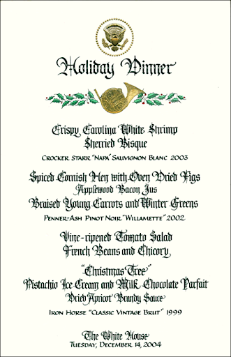 Holiday Dinner, December 14, 2004. 