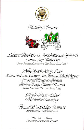 Senior Staff Holiday Dinner, December 15, 2007.