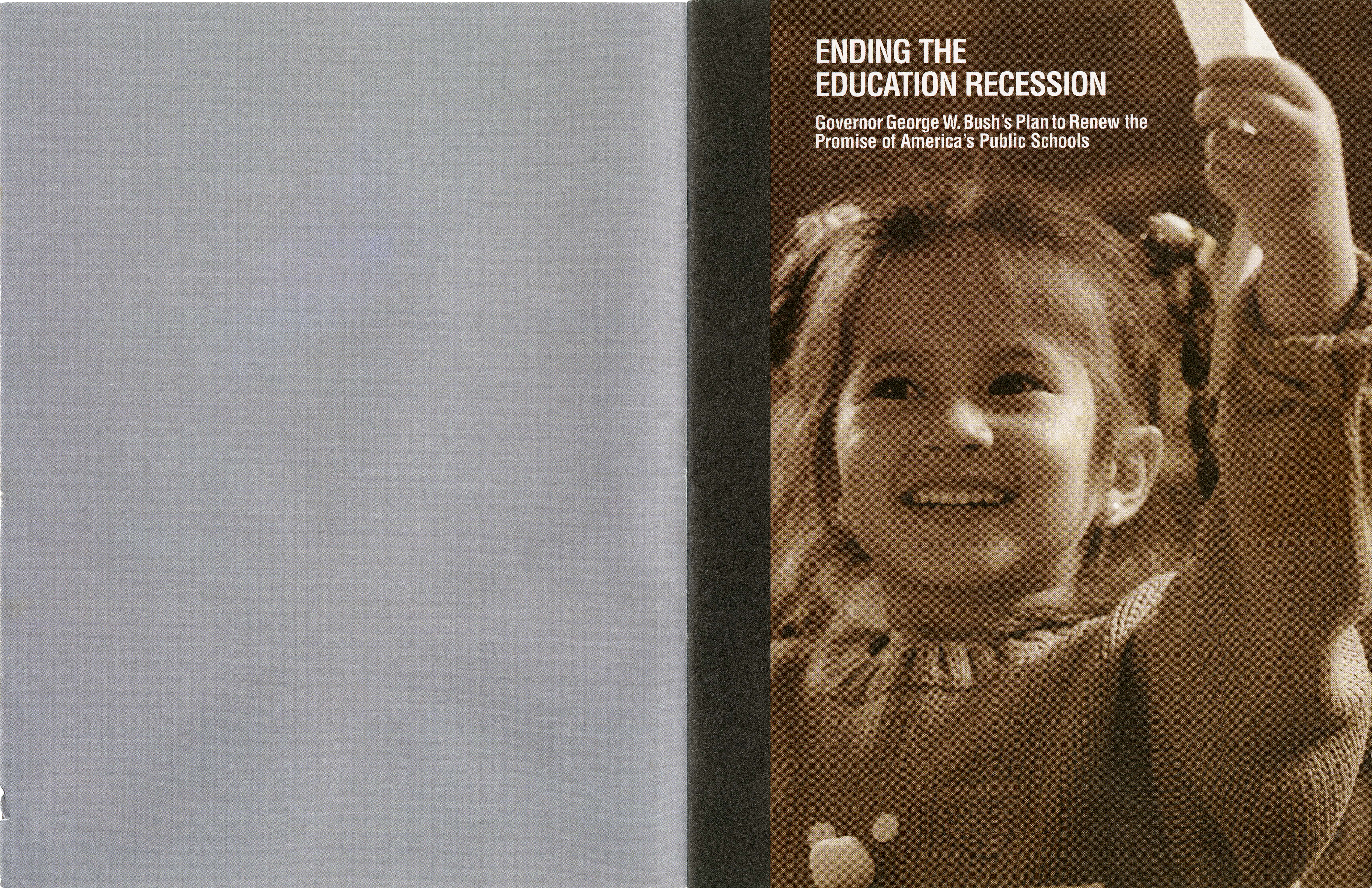 Ending the Education Recession Booklet