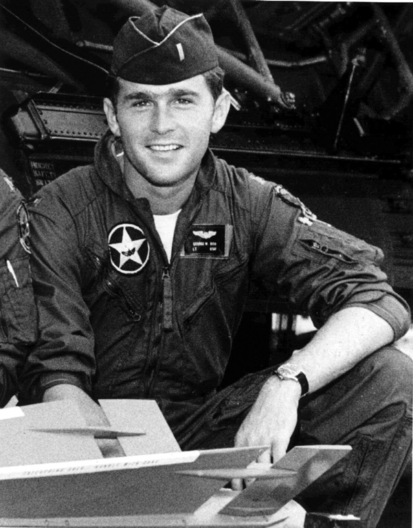 George W. Bush in the Texas Air National Guard, 1968 - 1973. (HS381)