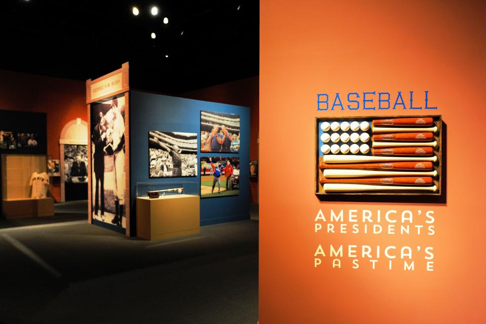 Baseball Past Exhibit Entrance