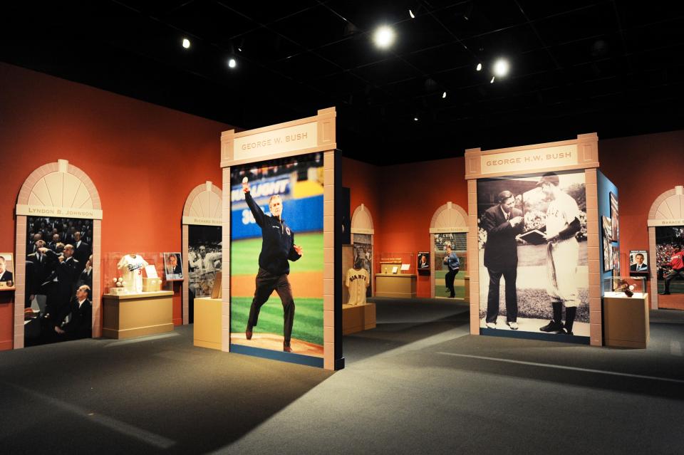 Baseball Past Exhibit Room