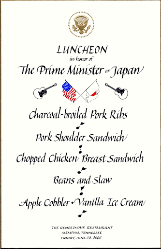 Luncheon for Prime Minister Junichiro Koizumi of Japan, June 30, 2006.