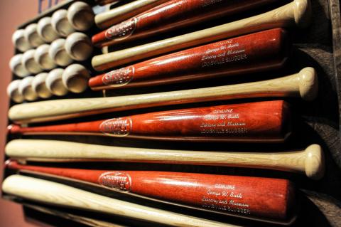 Baseball Past Exhibit - Baseball Bats