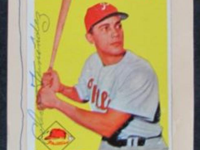 Autographed baseball card - CS1259387
