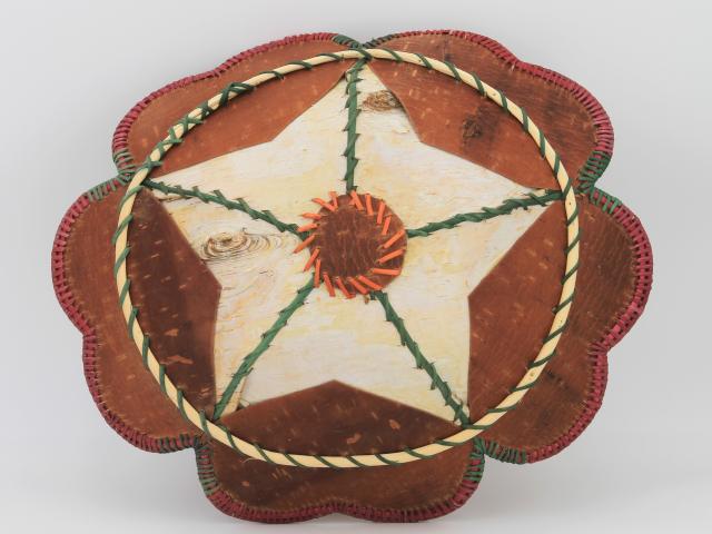 Alaskan Birch Bark Basket