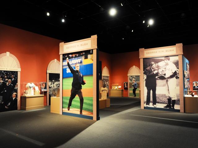 Baseball Past Exhibit Room