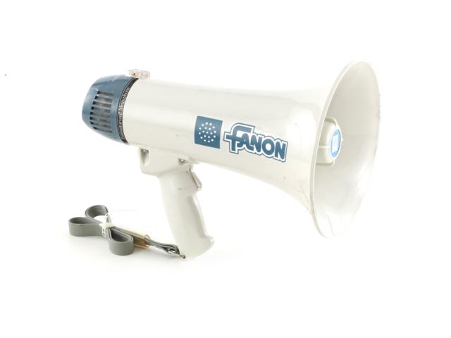 The bullhorn President George W. Bush used to speak to the first responders working at Ground Zero when he visited New York City on September 14, 2001.