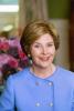 Mrs. Laura Bush sits for a photo, May 26, 2004, in the Green Room of the White House. (P40987-22)