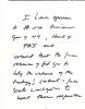 Notes written by President George W. Bush for the initial statement to the press after the terrorist attacks on September 11, 2001.