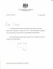 Letter dated August 31, 2005 from British Prime Minister Tony Blair to President George W. Bush expressing concerns regarding the devastation caused by Hurricane Katrina.