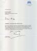 The British Charge d'Affaires, Paul Whiteway, writes to the United States Charge d'Affaires in Santiago, Chile expressing the shock of his colleagues at the terrorist attacks.