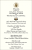 Dinner for Prince Charles of Wales and Duchess Camilla of Cornwall, November 2, 2005.