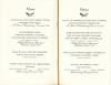 Menu for Mexico State Dinner, September 5, 2001.