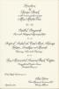 Luncheon menu by Mrs. Laura Bush on the occasion of the visit of Mrs. Marta Fox, September 6, 2001.