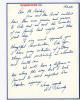 Handwritten Note to the President George W. Bush from Senator Ted Kennedy, February 5, 2001.
