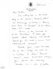 Handwritten letter dated July 4, 2005 to United States Supreme Court Justice Sandra Day O'Connor written by President George W. Bush upon receipt of her resignation. (Page 1 of 2)