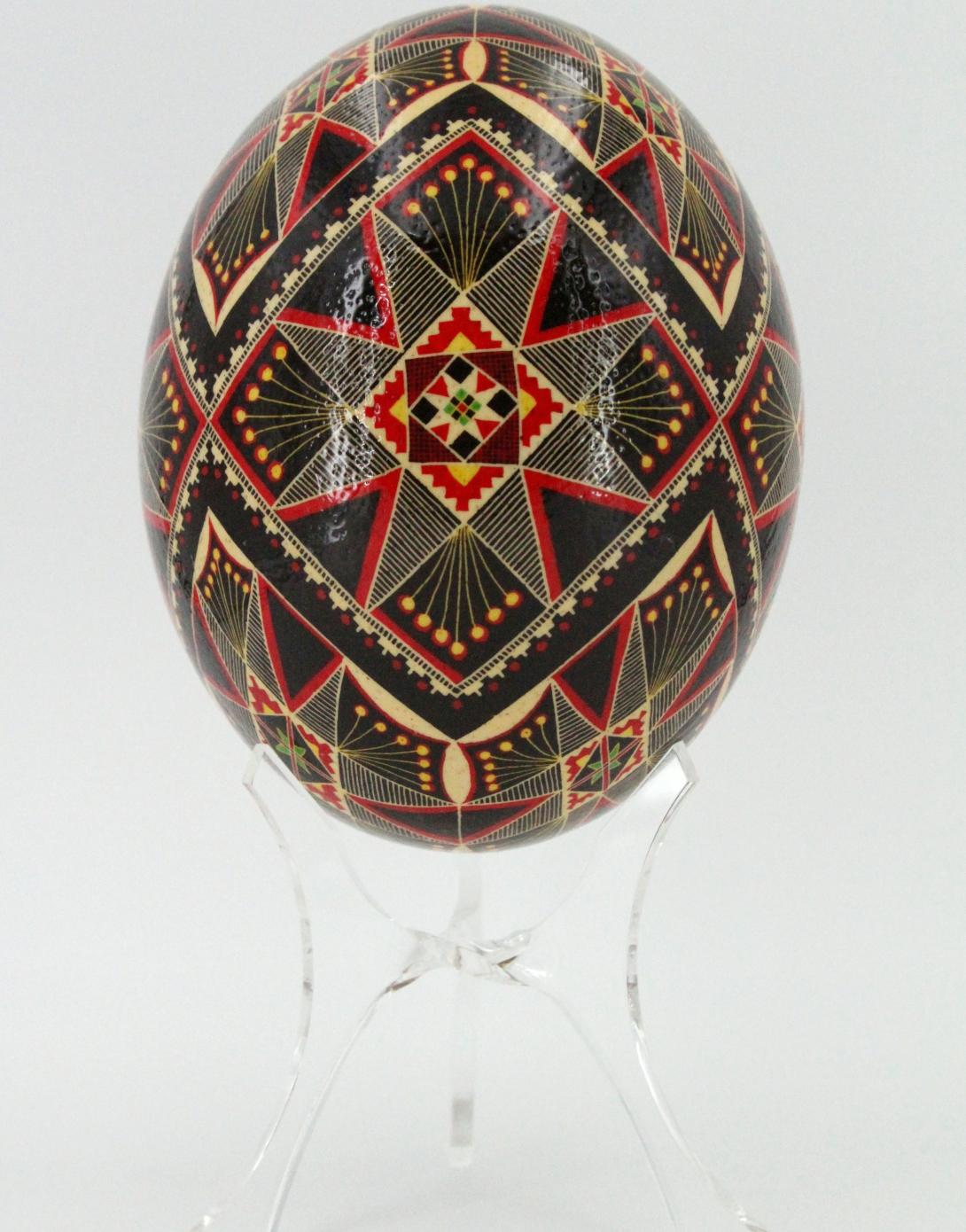 Ostrich Easter Egg
