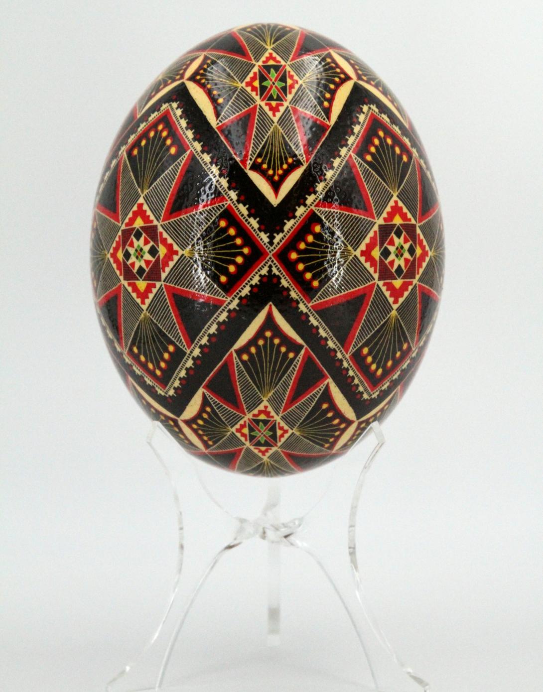 Ostrich Easter Egg