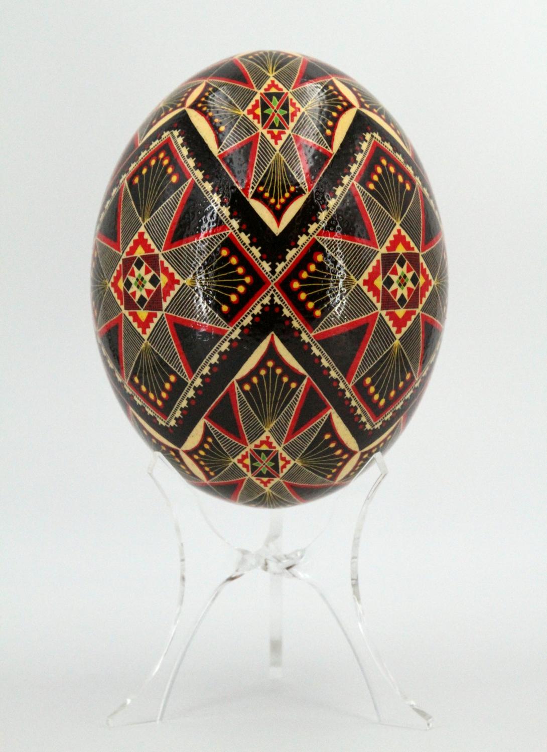 Ostrich Easter Egg