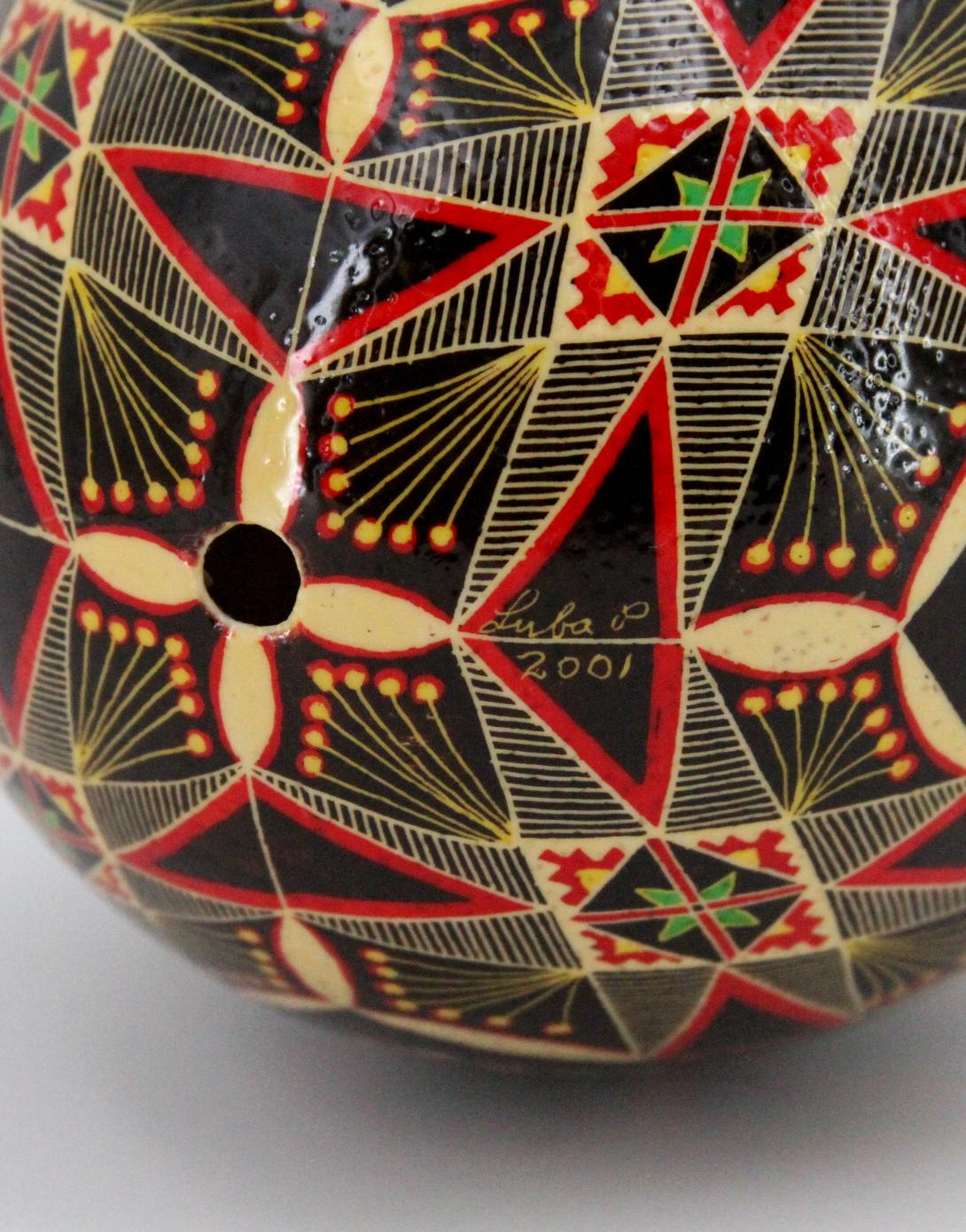Ostrich Easter Egg