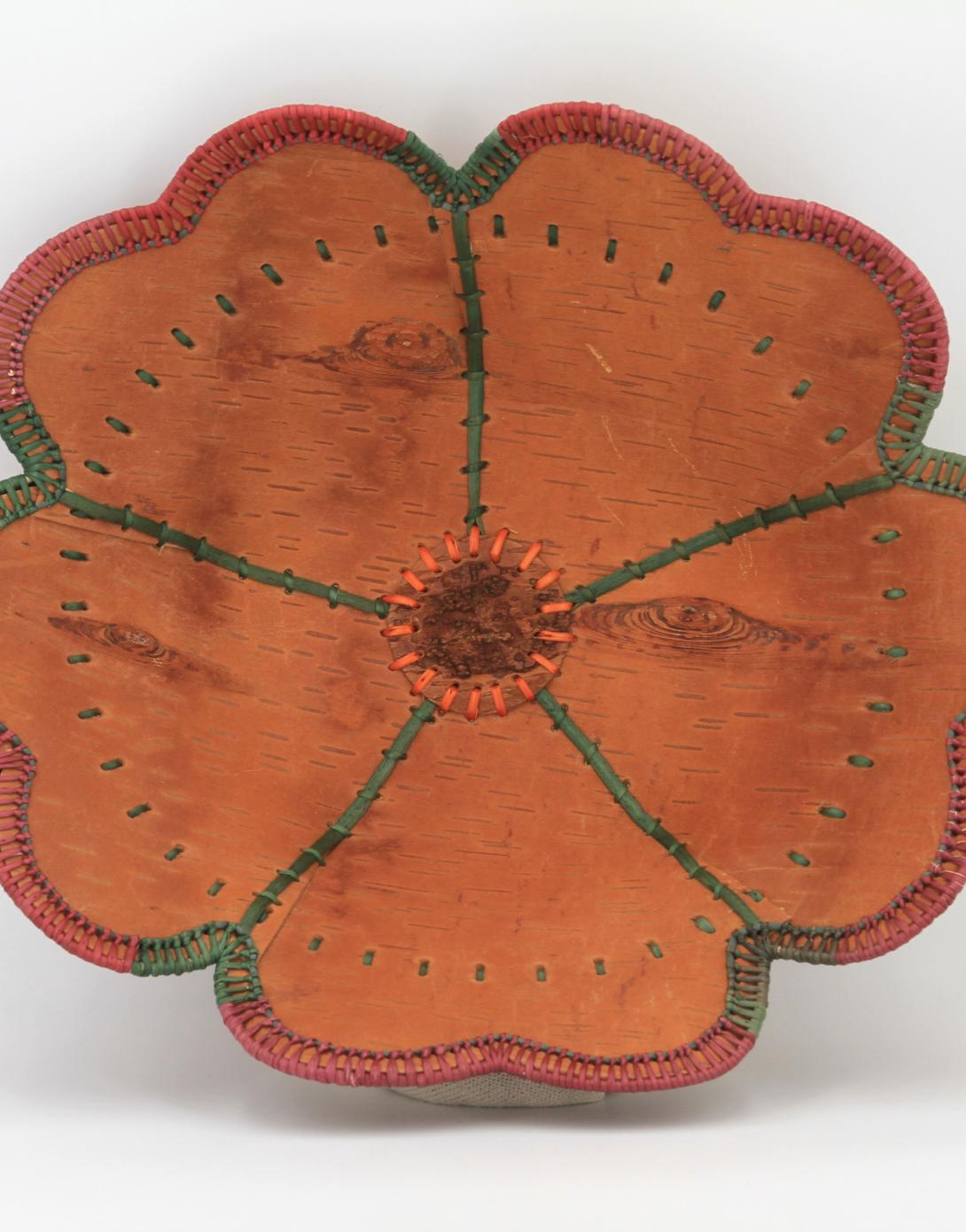 Alaskan Birch Bark Basket