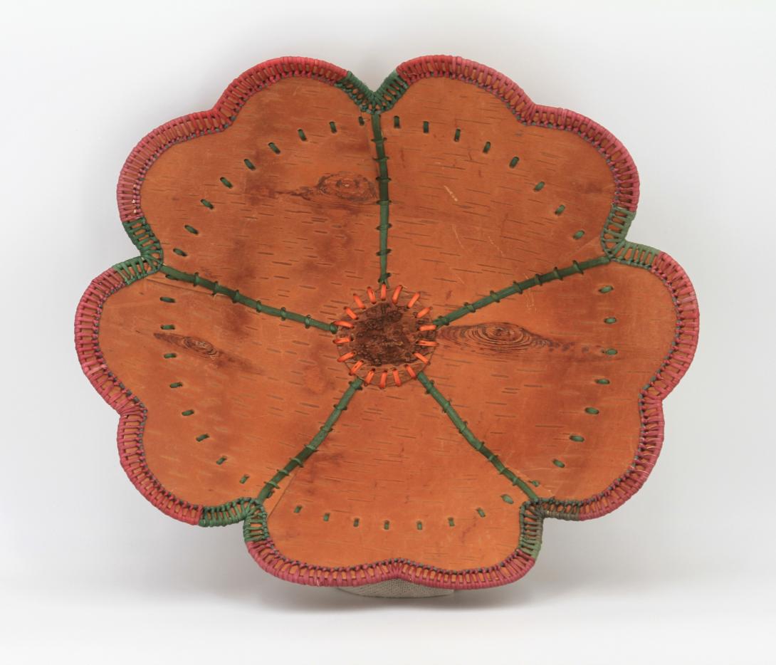 Alaskan Birch Bark Basket