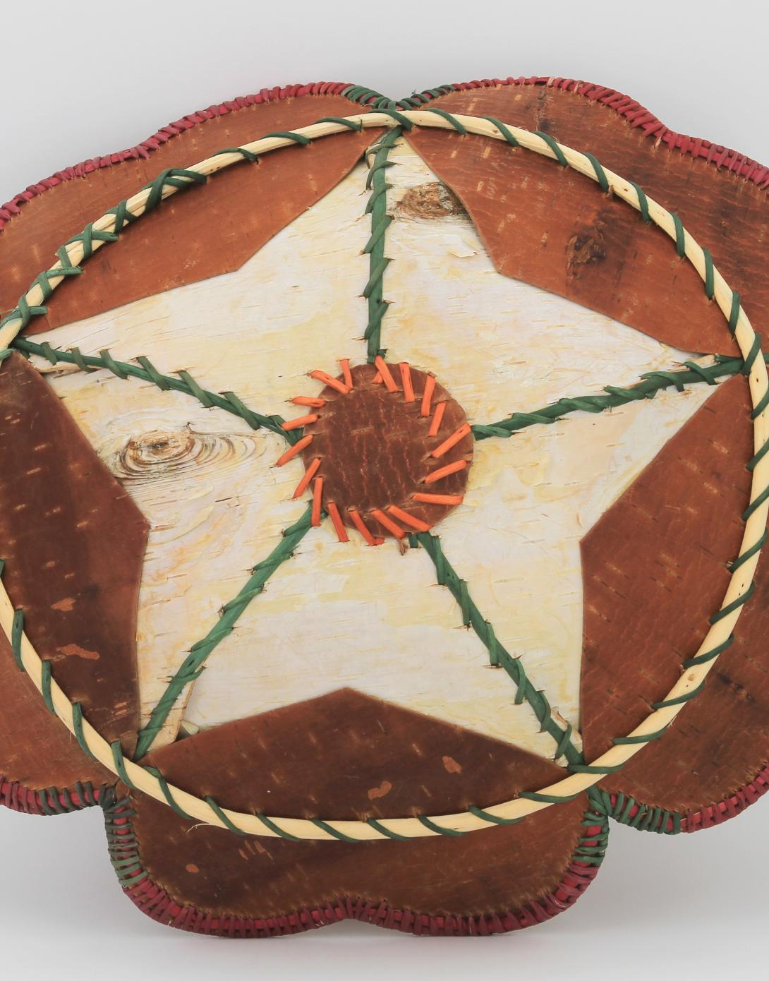 Alaskan Birch Bark Basket