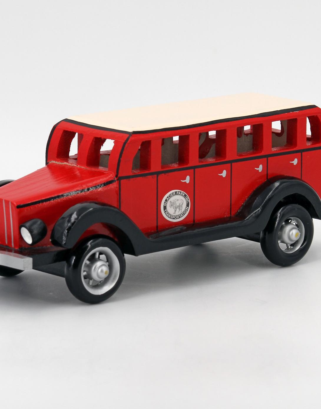 1936 Red Bus replica used at Glacier National Park