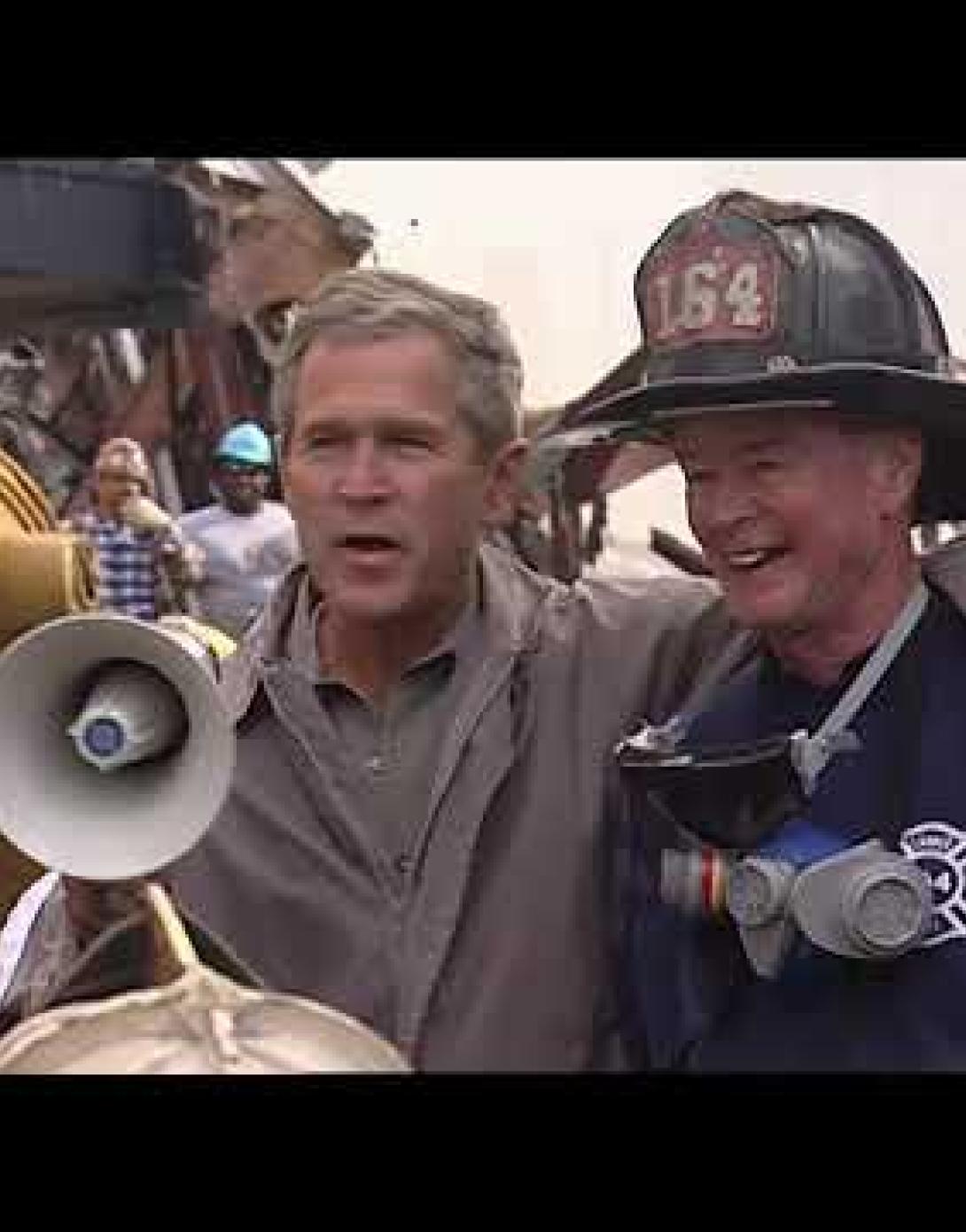 WHTV 609 09142001 Remarks from Ground Zero
