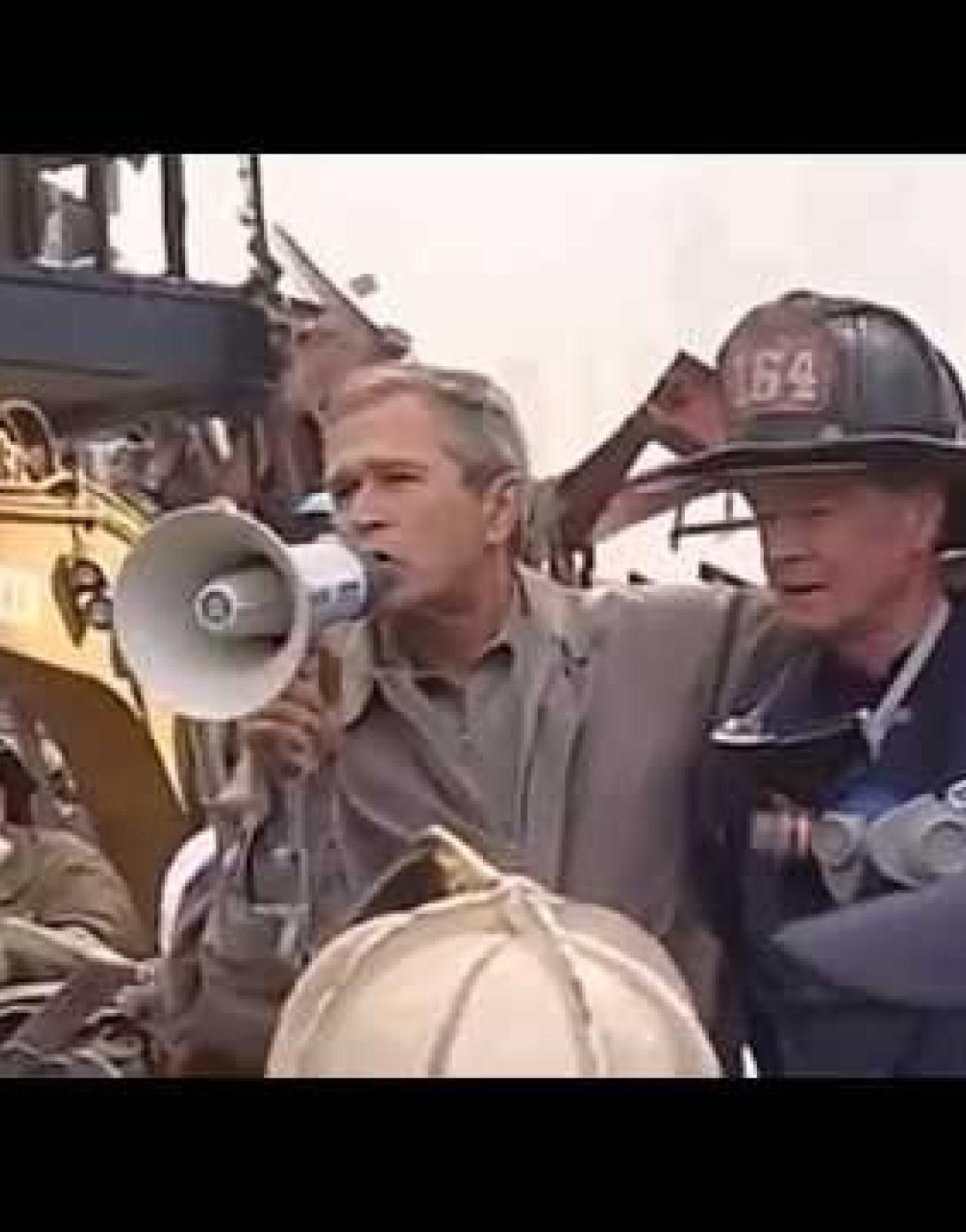 President George W. Bush's Remarks At Ground Zero September 14, 2001